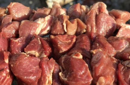 Shashlyk pork, fresh 1 kg